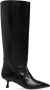 Stuart Weitzman Leren laarzen 'Naomi' Black Dames - Thumbnail 1