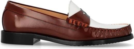 Stuart Weitzman Lottie schoenen type loafers Brown Dames