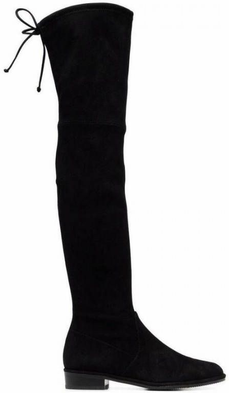 Stuart Weitzman Upgrade je fashion game met deze zwarte over-knie laarzen Black Dames