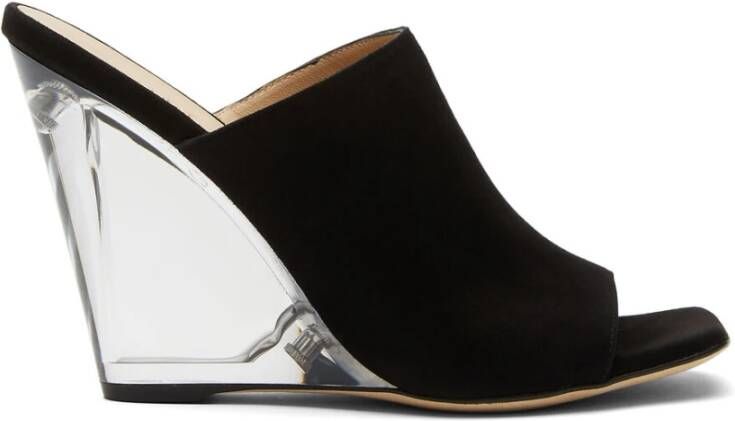 Stuart Weitzman Lucite 100 Sleehakken Black Dames