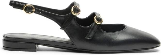 Stuart Weitzman Mary Jane Slingback Schoenen Black Dames