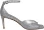 Stuart Weitzman Metallic Finish Sandaal met Uitgesneden Detail Gray Dames - Thumbnail 1