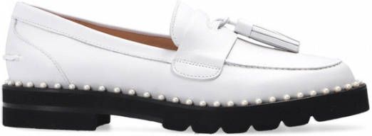 Stuart Weitzman Platte schoenen Wit White Dames