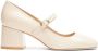 Stuart Weitzman Moderne Mary Jane Pomp Beige Dames - Thumbnail 1