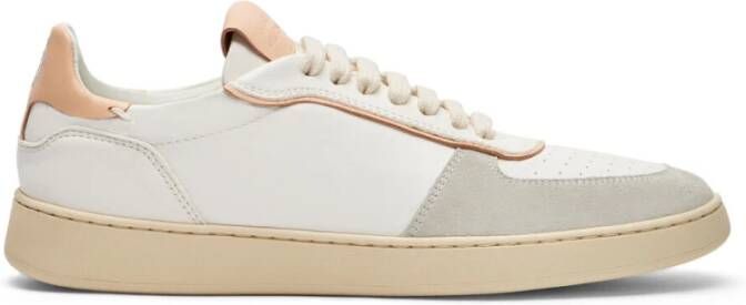 Stuart Weitzman Moderne Sneaker van Gemengde Materialen White Dames