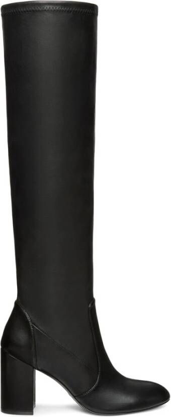 Stuart Weitzman Moderne veelzijdige Yuliana Slouch Hoge Laarzen Black Dames