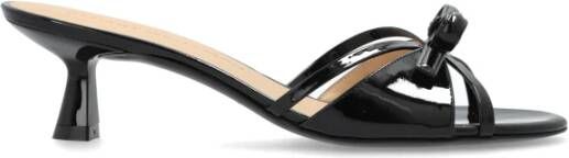 Stuart Weitzman Muiltjes met hak 'Felicity' Black Dames