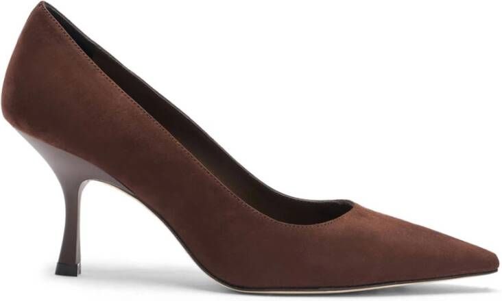 Stuart Weitzman Naomi 75 Pump Brown Dames