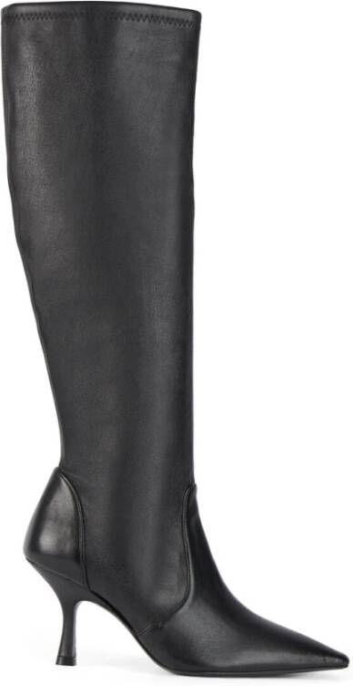 Stuart Weitzman Naomi 75 Stretch Boot Black Dames