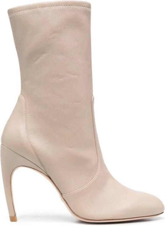 Stuart Weitzman Neutrale Lxecrv100 Sandaal Beige Dames