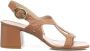 Stuart Weitzman Nude Sandalen voor Dames Brown Dames - Thumbnail 1