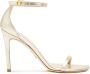 Stuart Weitzman Grijze Metallic Sandalen Hoge Hak Yellow Dames - Thumbnail 1