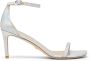 Stuart Weitzman Nudistcurve 75 Sandal Grijs Dames - Thumbnail 1