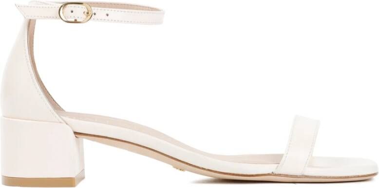 Stuart Weitzman Nudistcurve Sandalen Seashell Beige Dames