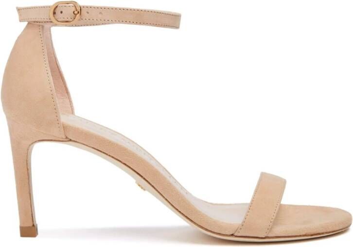 Stuart Weitzman Nunakedstraight Sandaal Beige Dames