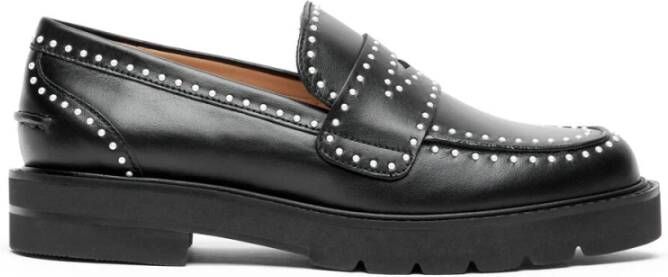 Stuart Weitzman Parel Loafer Moderne Stijl Black Dames