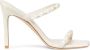 Stuart Weitzman Pearlita Sandaal met 100mm Hak Beige Dames - Thumbnail 1