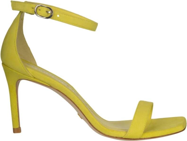 Stuart Weitzman Pistachio Curve Enkellaarzen Green Dames