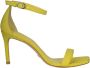 Stuart Weitzman Pistachio Curve Enkellaarzen Green Dames - Thumbnail 1