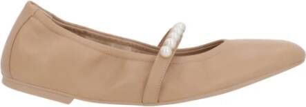 Stuart Weitzman Platte schoenen voor vrouwen Beige Dames