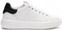 Stuart Weitzman Platte Vetersneaker met SW Logo White Dames - Thumbnail 1