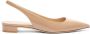 Stuart Weitzman Puntige Neus Slingback Hak Beige Dames - Thumbnail 1