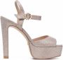 Stuart Weitzman Rhinestone Piper Pumps Sandalen Pink Dames - Thumbnail 3