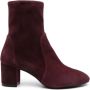 Stuart Weitzman Rode Enkellaarsjes voor Vrouwen Red Dames - Thumbnail 1