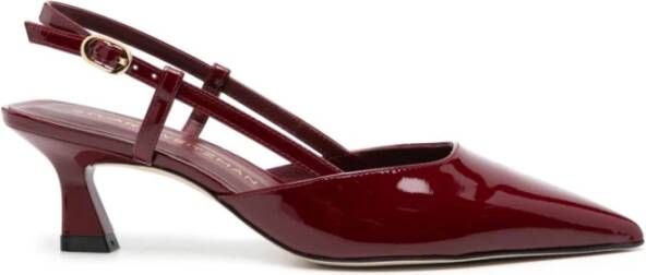 Stuart Weitzman Rosewood Slingback Sandalen Red Dames