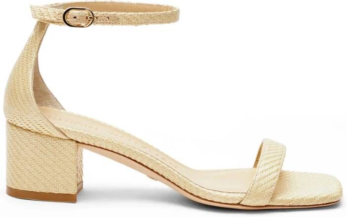 Stuart Weitzman Sandals Beige Dames