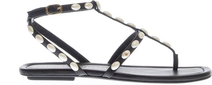 Stuart Weitzman Sandals Black Dames