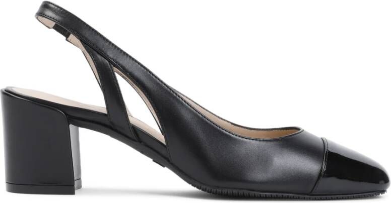 Stuart Weitzman Zwarte Slingback Hakken Schoenen Black Dames