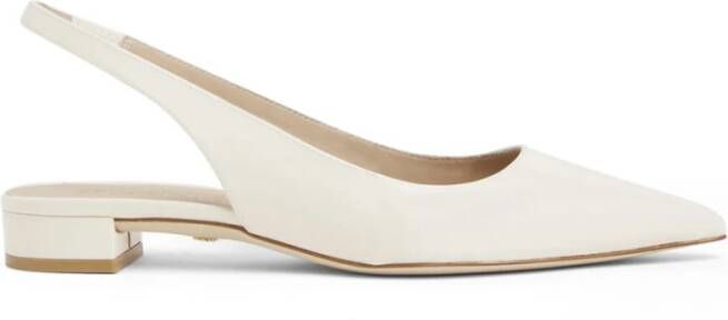 Stuart Weitzman Slingback Ballerina`s Beige Dames