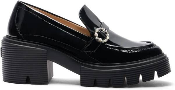 Stuart Weitzman Soho Leighton Loafer Black Dames