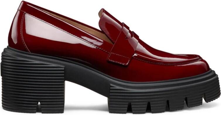 Stuart Weitzman Soho Loafer Red Dames