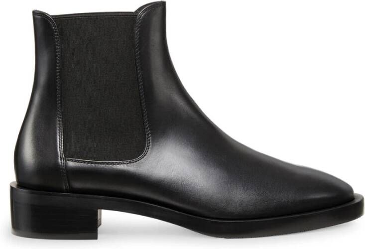 Stuart Weitzman Stijlvolle Chelsea Bootie Black Dames