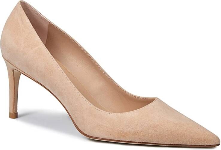 Stuart Weitzman Stijlvolle dameslaarzen voor buitenavonturen Pink Dames