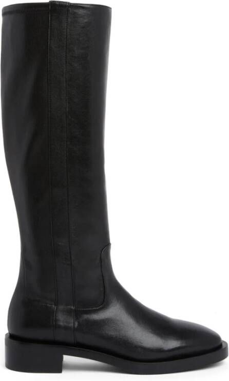 Stuart Weitzman Stijlvolle Kniehoge RijHoge Laarzen Black Dames