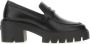 Stuart Weitzman Stijlvolle Loafers voor Vrouwen Black Dames - Thumbnail 1