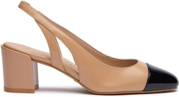 Stuart Weitzman Stijlvolle Slingbacks Beige Dames