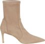 Stuart Weitzman Stretch Bootie Beige Dames - Thumbnail 1