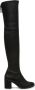 Stuart Weitzman Stretch Over-de-Knie Laars Black Dames - Thumbnail 1