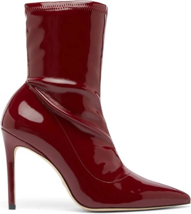 Stuart Weitzman Stretchlaarsje Red Dames