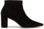 Stuart Weitzman Extravagante Puntige Neus Enkellaarsje Black Dames - Thumbnail 1