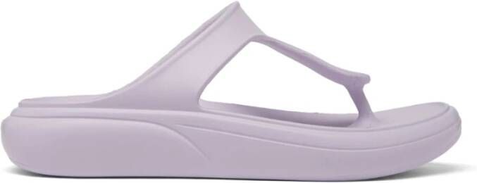 Stuart Weitzman Stuflex T-Strap Slid Purple Dames