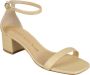 Stuart Weitzman Tarwe Sandalen met Geweven Design Beige Dames - Thumbnail 1