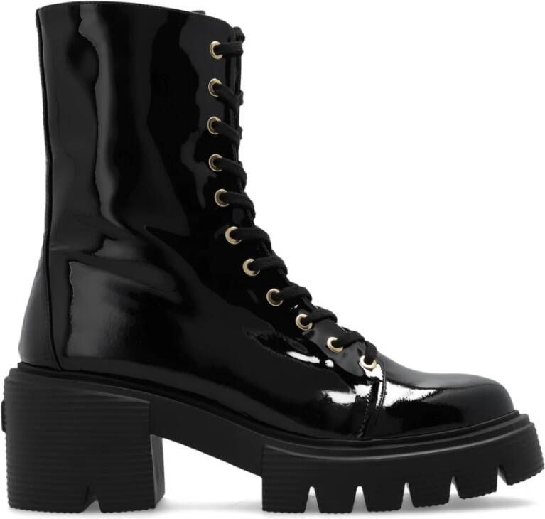 Stuart Weitzman Boots & laarzen Blocklift Combat Bootie in zwart