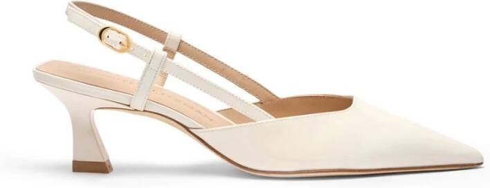 Stuart Weitzman Vinnie 50 Slingback Beige Dames