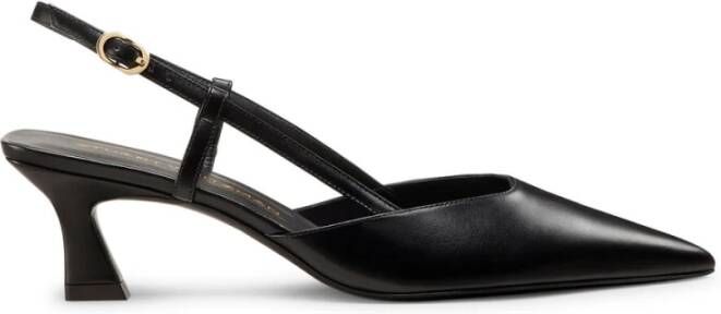 Stuart Weitzman Vinnie 50 Slingback Black Dames