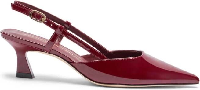 Stuart Weitzman Vinnie 50 Slingback Red Dames